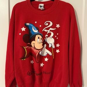 Vintage Disney World Sorcerer Mickey Sweatshirt